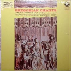 Chœur Des Moines De L'Abbaye De Citeaux Gregorian Chants Grand Prix Du Disque Volume II Vinyl LP USED