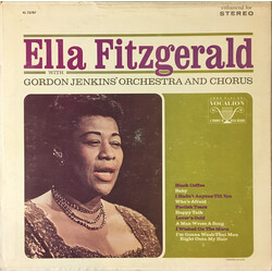 Ella Fitzgerald / Gordon Jenkins and his Orchestra and Chorus Ella Fitzgerald With Gordon Jenkins' Orchestra And Chorus Vinyl LP USED