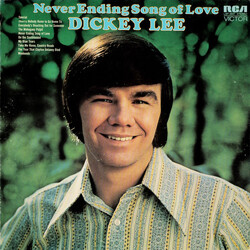 Dickey Lee Never Ending Song Of Love Vinyl LP USED