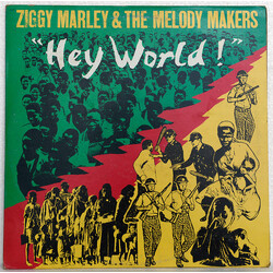 Ziggy Marley And The Melody Makers Hey World Vinyl LP USED