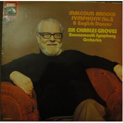 Sir Charles Groves / Bournemouth Symphony Orchestra Malcolm Arnold: Symphony 2, Op. 40 - 8 English Dances Vinyl LP USED