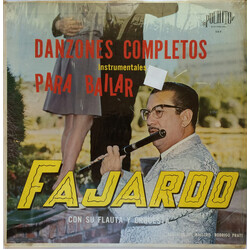 Jose Fajardo And His Orchestra Danzones Completos Instrumentales Para Bailar Vinyl LP USED