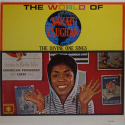 Sarah Vaughan The World Of Sarah Vaughan - The Divine One Sings Vinyl LP USED