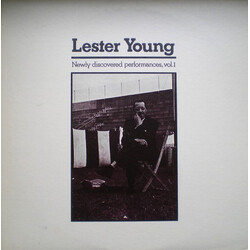 Lester Young Newly Discovered Performances, Vol.1 Vinyl LP USED