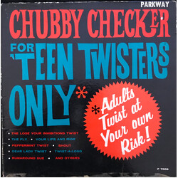 Chubby Checker For 'Teen Twisters Only Vinyl LP USED