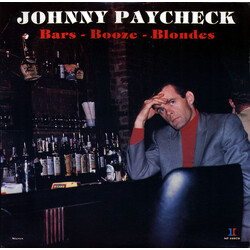 Johnny Paycheck Bars - Booze - Blondes Vinyl LP USED