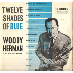 Woody Herman And His Orchestra Twelve Shades Of Blue Vinyl LP USED