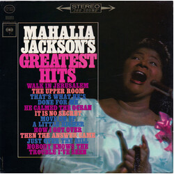 Mahalia Jackson Mahalia Jackson's Greatest Hits Vinyl LP USED