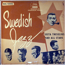 Gösta Theselius And All Stars Swedish Jazz Vinyl LP USED