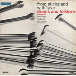 George Gruntz Drums And Folklore: From Sticksland With Love Vinyl LP USED