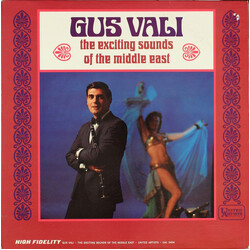 Gus Vali And His Orchestra The Exciting Sounds Of The Middle East Vinyl LP USED