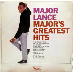 Major Lance Major's Greatest Hits Vinyl LP USED