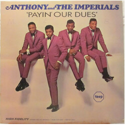 Little Anthony & The Imperials Payin' Our Dues Vinyl LP USED