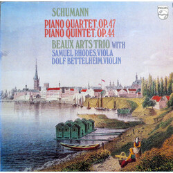 Robert Schumann / Beaux Arts Trio / Samuel Rhodes / Dolf Bettelheim Piano Quartet, Op. 47 / Piano Quintet, Op. 44 Vinyl LP USED