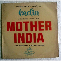 Naushad Mother India Vinyl LP USED