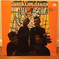 The Gospel Ambassadors (2) / Prof. Frank Baylor Just A Little Faith Vinyl LP USED