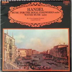 RCA Victor Symphony Orchestra / Leopold Stokowski / Georg Friedrich Händel Handel, Music For The Royal Fireworks Suite, Water Music Suite Vinyl LP USE