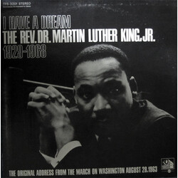 Dr. Martin Luther King, Jr. I Have A Dream 1929-1968 – The Original Address From The March On Washington August 28, 1963 Vinyl LP USED