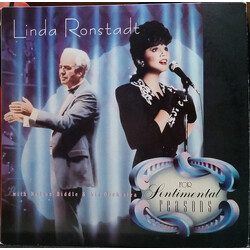 Linda Ronstadt / Nelson Riddle And His Orchestra For Sentimental Reasons Vinyl LP USED