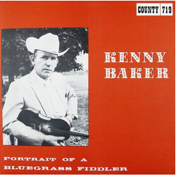 Kenny Baker (4) Portrait Of A Bluegrass Fiddler Vinyl LP USED