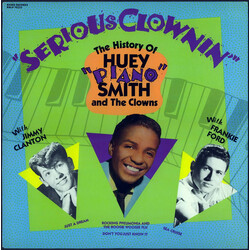 Huey "Piano" Smith Serious Clownin' - The History Of Huey "Piano" Smith And The Clowns Vinyl LP USED