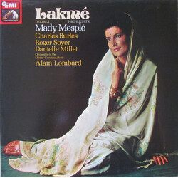 Léo Delibes / Mady Mesplé / Charles Burles / Roger Soyer / Danielle Millet / Orchestre Du Théâtre National De L'Opéra-Comique / Alain Lombard Lakmé (H