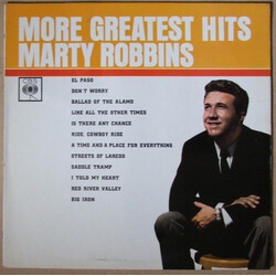 Marty Robbins More Greatest Hits Vinyl LP USED