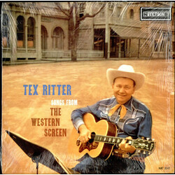 Tex Ritter Songs From The Western Screen Vinyl LP USED