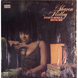 Sharon Ridley Stay A While With Me Vinyl LP USED