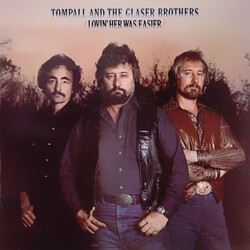 Tompall Glaser & The Glaser Brothers Lovin' Her Was Easier Vinyl LP USED