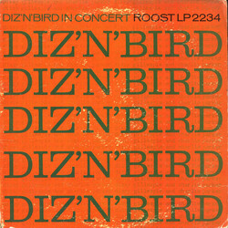 Dizzy Gillespie / Charlie Parker Diz 'N' Bird In Concert Vinyl LP USED