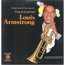 Louis Armstrong The Immortal Louis Armstrong Vinyl LP USED