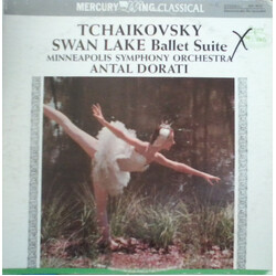 Pyotr Ilyich Tchaikovsky / Minneapolis Symphony Orchestra / Antal Dorati Swan Lake Ballet Suite Vinyl LP USED