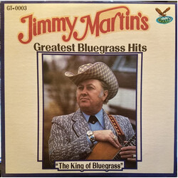 Jimmy Martin Greatest Bluegrass Hits Vinyl LP USED