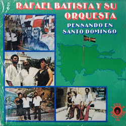 Rafael Batista y Su Orquesta Pensando En Santo Domingo Vinyl LP USED