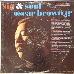 Oscar Brown Jr. Sin & Soul Vinyl LP USED