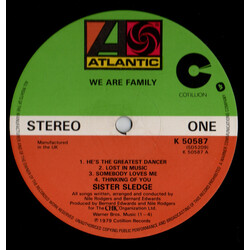 Sister Sledge We Are Family Vinyl LP USED