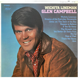 Glen Campbell Wichita Lineman Vinyl LP USED