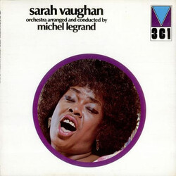 Sarah Vaughan / Michel Legrand Orchestra Arranged And Conducted By Michel Legrand Vinyl LP USED