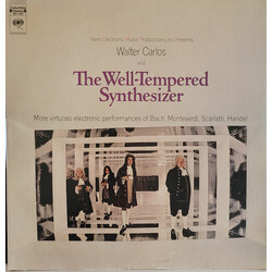 Walter Carlos The Well-Tempered Synthesizer Vinyl LP USED