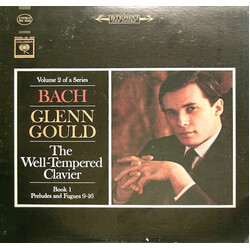 Johann Sebastian Bach / Glenn Gould Bach: The Well-Tempered Clavier, Book I, Preludes And Fugues 9-16 Vinyl LP USED