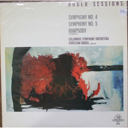 Roger Sessions / Columbus Symphony Orchestra / Christian Badea Symphony No. 4 · Symphony No. 5 · Rhapsody For Orchestra Vinyl LP USED