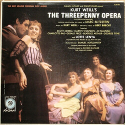 Kurt Weill / Marc Blitzstein The Threepenny Opera (Die Dreigroschenoper) Vinyl LP USED