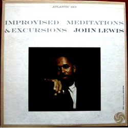 John Lewis (2) Improvised Meditations & Excursions Vinyl LP USED