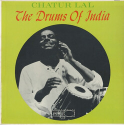 Chatur Lal The Drums Of India Vinyl LP USED