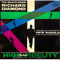 Pete Rugolo The Music From Richard Diamond Vinyl LP USED