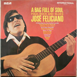 José Feliciano A Bag Full Of Soul (Folk, Rock And Blues) Vinyl LP USED