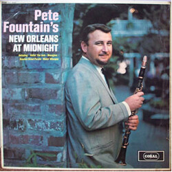 Pete Fountain Pete Fountain's New Orleans At Midnight Vinyl LP USED