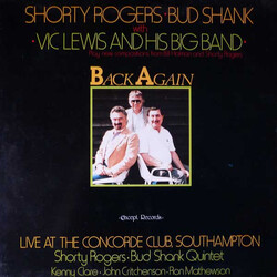 Shorty Rogers / Bud Shank / Vic Lewis And His Big Band / The Bud Shank Quintet Back Again Vinyl LP USED