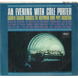 Hollywood Bowl Pops Orchestra / Carmen Dragon An Evening With Cole Porter Vinyl LP USED